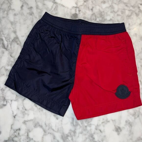 MONCLER BOYS SWIM TRUNK 18/24M - Picture 1 of 10